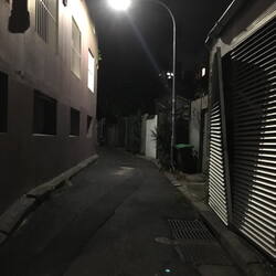 Light and shadow play on lanes